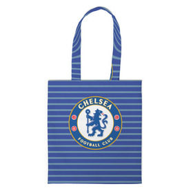 Сумка 3D повседневная с принтом Chelsea FC в городе Новоалтайск, 100% полиэстер | Плотность: 200 г/м2; Размер: 34×35 см; Высота лямок: 30 см | chelsea | england | football | logo | london | sport | англия | лига | лого | спорт | фк | футбол | футбольный клуб | челси | эмблема
