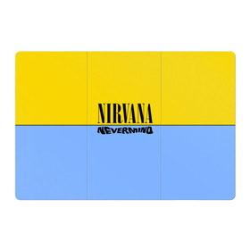 Магнитный плакат 3Х2 с принтом Nirvana nevermino в городе Новоалтайск, Полимерный материал с магнитным слоем | 6 деталей размером 9*9 см | cobain | kurt | nevermino | nirvana | альтернативный | гранж | грол | группа | дональд | кобейн | курт | музыка | надпись | нервана | нирвана | новоселич | певец | рок | смайл | смайлик | солист