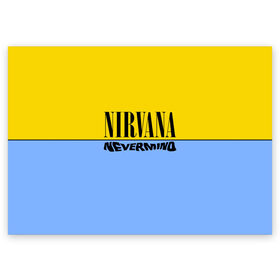 Поздравительная открытка с принтом Nirvana nevermino в городе Новоалтайск, 100% бумага | плотность бумаги 280 г/м2, матовая, на обратной стороне линовка и место для марки
 | Тематика изображения на принте: cobain | kurt | nevermino | nirvana | альтернативный | гранж | грол | группа | дональд | кобейн | курт | музыка | надпись | нервана | нирвана | новоселич | певец | рок | смайл | смайлик | солист