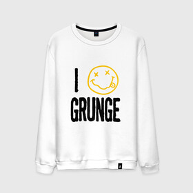 Мужской свитшот хлопок с принтом I love grunge в городе Новоалтайск, 100% хлопок |  | cobain | kurt | nevermino | nirvana | альтернативный | гранж | грол | группа | дональд | кобейн | курт | музыка | надпись | нервана | нирвана | новоселич | певец | рок | смайл | смайлик | солист