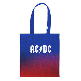 Сумка 3D повседневная с принтом AC/DC angel&devil в городе Новоалтайск, 100% полиэстер | Плотность: 200 г/м2; Размер: 34×35 см; Высота лямок: 30 см | ac dc | logo | music | pop | rock | usa | альтернатива | америка | металл | музыка | музыкальный | поп | рок