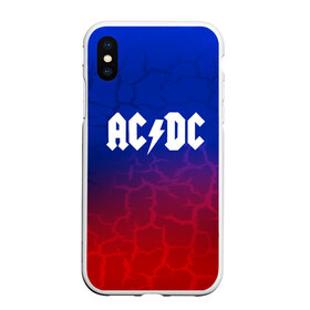 Чехол для iPhone XS Max матовый с принтом AC DC angel&devil в городе Новоалтайск, Силикон | Область печати: задняя сторона чехла, без боковых панелей | ac dc | logo | music | pop | rock | usa | альтернатива | америка | металл | музыка | музыкальный | поп | рок
