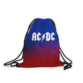 Рюкзак-мешок 3D с принтом AC/DC angel&devil в городе Новоалтайск, 100% полиэстер | плотность ткани — 200 г/м2, размер — 35 х 45 см; лямки — толстые шнурки, застежка на шнуровке, без карманов и подкладки | ac dc | logo | music | pop | rock | usa | альтернатива | америка | металл | музыка | музыкальный | поп | рок