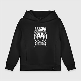 Детское худи Oversize хлопок с принтом Asking Alexandria в городе Новоалтайск, френч-терри — 70% хлопок, 30% полиэстер. Мягкий теплый начес внутри —100% хлопок | боковые карманы, эластичные манжеты и нижняя кромка, капюшон на магнитной кнопке | aa | alexandria | asking | аа | александрия | аликсандрия | аскен | аскенг | аскин | аскинг | бен брюс | группа | дэнни уорсноп | метал | музыка | пост | рок | хэви | электроникор