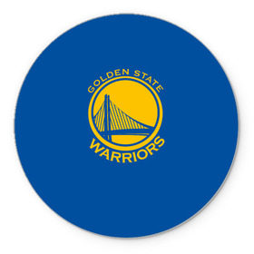 Коврик для мышки круглый Golden State Warriors: в городе Новоалтайск, резина и полиэстер | круглая форма, изображение наносится на всю лицевую часть | golden state | golden state warriors | nba | warriors | баскетбол | голден стэйт | нба | уорриорз