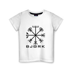 Детская футболка хлопок с принтом Bjork в городе Новоалтайск, 100% хлопок | круглый вырез горловины, полуприлегающий силуэт, длина до линии бедер | biophilia | bjork | gumundsdttir | homogenic | vespertine | volta | арт | бёрк | биорк | бйорк | бъорк | бьёрк | бьорк | гудмундсдоттир | музыка | певица | поп | экспериментальная