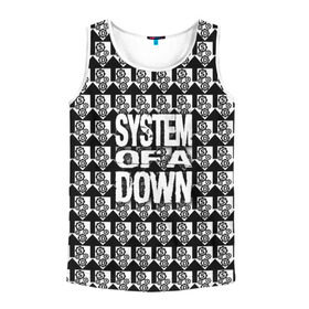 Мужская майка 3D с принтом System of a Down в городе Новоалтайск, 100% полиэстер | круглая горловина, приталенный силуэт, длина до линии бедра. Пройма и горловина окантованы тонкой бейкой | soad | soil | system of a down | группа | дав | дарон малакян | джон долмаян | метал | ню | оф | рок | серж танкян | систем | соад | сод | соэд | шаво одаджян | э доун