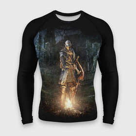 Мужской рашгард 3D с принтом Dark Souls в городе Новоалтайск,  |  | dark | souls | дракон | души | игра | лордран | темные