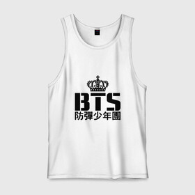Мужская майка хлопок с принтом Bangtan Boys в городе Новоалтайск, 100% хлопок |  | bangtan boys | bts | j hope | jimin | jin | jungkook | k pop | rm | sonyeondan | suga | v | бойз бойс | бойскауты | бтс бенгтан. бангтан | группа | к поп | корейская | пуленепробиваемые | хип хоп