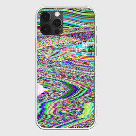 Чехол для iPhone 12 Pro Max с принтом Точечная психоделика в городе Новоалтайск, Силикон |  | глитч | глич | полосы | разводы