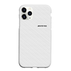 Чехол для iPhone 11 Pro матовый с принтом AMG CARBON в городе Новоалтайск, Силикон |  | amg | mercedes | марка | машины | мерседес