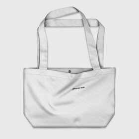 Пляжная сумка 3D с принтом AMG CARBON  в городе Новоалтайск, 100% полиэстер | застегивается на металлическую кнопку; внутренний карман застегивается на молнию. Стенки укреплены специальным мягким материалом, чтобы защитить содержимое от несильных ударов
 | amg | mercedes | марка | машины | мерседес