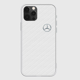 Чехол для iPhone 12 Pro Max с принтом MERCEDES BENZ CARBON в городе Новоалтайск, Силикон |  | Тематика изображения на принте: amg | mercedes | марка | машины | мерседес