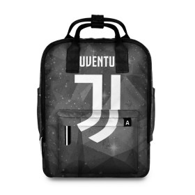 Женский рюкзак 3D с принтом Juventus Cosmos в городе Новоалтайск, 100% полиэстер | лямки с регулируемой длиной, сверху ручки, чтобы рюкзак нести как сумку. Основное отделение закрывается на молнию, как и внешний карман. Внутри два дополнительных кармана, один из которых закрывается на молнию. По бокам два дополнительных кармашка, куда поместится маленькая бутылочка
 | football | italia | juve | juventus | logo | sport | арт | италия | лига | лого | спорт | текстура | фк | футбол | футбольный клуб | эмблема | ювентус