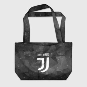 Пляжная сумка 3D с принтом Juventus Cosmos в городе Новоалтайск, 100% полиэстер | застегивается на металлическую кнопку; внутренний карман застегивается на молнию. Стенки укреплены специальным мягким материалом, чтобы защитить содержимое от несильных ударов
 | football | italia | juve | juventus | logo | sport | арт | италия | лига | лого | спорт | текстура | фк | футбол | футбольный клуб | эмблема | ювентус