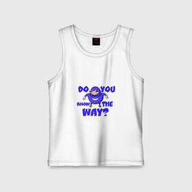 Детская майка хлопок с принтом Do you know the way? в городе Новоалтайск,  |  | echidna | knuckie | knucklehead | knuckles | knux | rad red | red storm | vr chat | vrchat | воин | войны | вр чат | врчат | ехидна | кнаклз | наклс | соник | супер