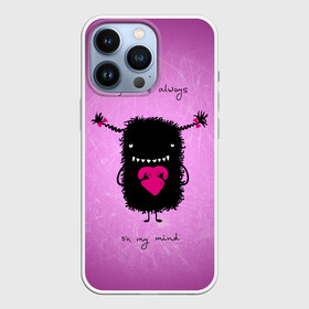 Чехол для iPhone 13 Pro с принтом You are always on my mind в городе Новоалтайск,  |  | Тематика изображения на принте: 