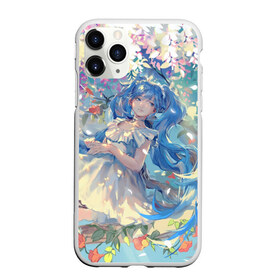 Чехол для iPhone 11 Pro матовый с принтом Мику в городе Новоалтайск, Силикон |  | hatsune miku | vocaloid | вокалоид | мику хатсуне