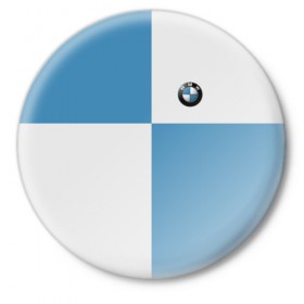 Значок с принтом BMW в городе Новоалтайск,  металл | круглая форма, металлическая застежка в виде булавки | auto | bmw | авто | автомобиль | бмв | бэха