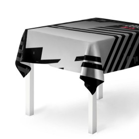 Скатерть 3D с принтом AUDI SPORT в городе Новоалтайск, 100% полиэстер (ткань не мнется и не растягивается) | Размер: 150*150 см | audi | ауди | марка | машины