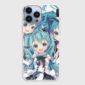 Чехол для iPhone 13 Pro Max с принтом Miku множество в городе Новоалтайск,  |  | anime | hatsune miku | vocaloid | аниме | вокалоид | мику хатсуне