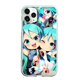 Чехол для iPhone 11 Pro матовый с принтом Vocaloid в городе Новоалтайск, Силикон |  | anime | hatsune miku | vocaloid | аниме | вокалоид | мику хатсуне