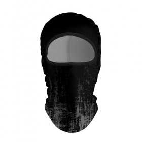 Балаклава 3D с принтом Black Grunge в городе Новоалтайск, 100% полиэстер, ткань с особыми свойствами — Activecool | плотность 150–180 г/м2; хорошо тянется, но при этом сохраняет форму. Закрывает шею, вокруг отверстия для глаз кайма. Единый размер | grunge | абстракция | гранж | черный