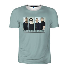 Мужская футболка 3D спортивная с принтом The Cranberries в городе Новоалтайск, 100% полиэстер с улучшенными характеристиками | приталенный силуэт, круглая горловина, широкие плечи, сужается к линии бедра | cranberries | долорес о риордан | крэнберри