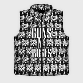 Мужской жилет утепленный 3D с принтом Guns n roses в городе Новоалтайск,  |  | guns n roses | gunsnroses | ганз н роус | ганзес роус | ганзесроус | ганзнроус | дафф маккаган | диззи рид | мелисса риз | ричард фортус | рок | слэш | франк феррер | эксл роуз