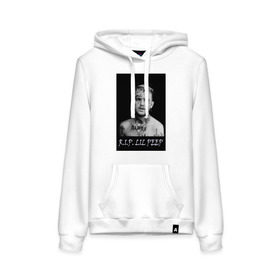 Женская толстовка хлопок с принтом Lil Peep - 109 в городе Новоалтайск, френч-терри, мягкий теплый начес внутри (100% хлопок) | карман-кенгуру, эластичные манжеты и нижняя кромка, капюшон с подкладом и шнурком | lil peep | лил пип | маленький пип
