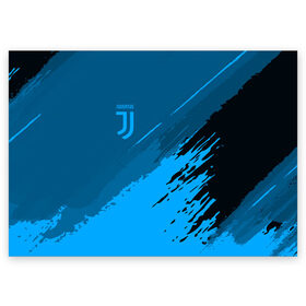 Поздравительная открытка с принтом juventus original 2018 в городе Новоалтайск, 100% бумага | плотность бумаги 280 г/м2, матовая, на обратной стороне линовка и место для марки
 | Тематика изображения на принте: football | soccer | ювентус