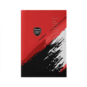 Обложка для паспорта матовая кожа с принтом Arsenal 2018 Original в городе Новоалтайск, натуральная матовая кожа | размер 19,3 х 13,7 см; прозрачные пластиковые крепления | football | soccer | арсенал