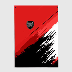 Постер с принтом Arsenal 2018 Original в городе Новоалтайск, 100% бумага
 | бумага, плотность 150 мг. Матовая, но за счет высокого коэффициента гладкости имеет небольшой блеск и дает на свету блики, но в отличии от глянцевой бумаги не покрыта лаком | football | soccer | арсенал