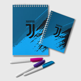 Блокнот с принтом FC Juventus abstract style в городе Новоалтайск, 100% бумага | 48 листов, плотность листов — 60 г/м2, плотность картонной обложки — 250 г/м2. Листы скреплены удобной пружинной спиралью. Цвет линий — светло-серый
 | football | soccer | ювентус