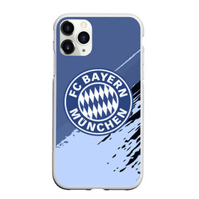 Чехол для iPhone 11 Pro матовый с принтом FC Bayern Munchen style в городе Новоалтайск, Силикон |  | football | soccer | байерн