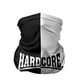 Бандана-труба 3D с принтом Hardcore в городе Новоалтайск, 100% полиэстер, ткань с особыми свойствами — Activecool | плотность 150‒180 г/м2; хорошо тянется, но сохраняет форму | hard core | hardcor | hardcore | быстрый | жанр | жёсткий | метал | музыка | музыкальный | музыки | олдскул | панк | радикальный | рок | рэп | техно | треш | тяжелый | хард кор