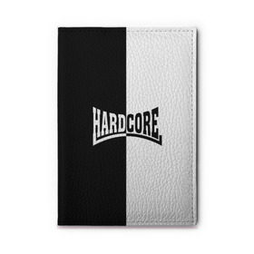 Обложка для автодокументов с принтом Hardcore в городе Новоалтайск, натуральная кожа |  размер 19,9*13 см; внутри 4 больших “конверта” для документов и один маленький отдел — туда идеально встанут права | Тематика изображения на принте: hard core | hardcor | hardcore | быстрый | жанр | жёсткий | метал | музыка | музыкальный | музыки | олдскул | панк | радикальный | рок | рэп | техно | треш | тяжелый | хард кор