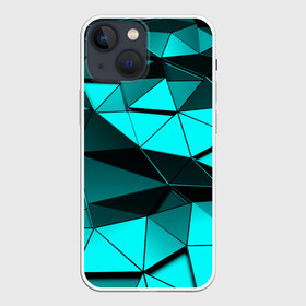 Чехол для iPhone 13 mini с принтом Metalic collection в городе Новоалтайск,  |  | abstraction | geometry | polygon | абстракция | геометрия | грань | краски | кубик | кубики | линии | мозаика | полигон | разноцветные | ребро | текстура | тени | узор