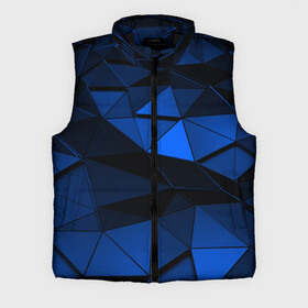 Мужской жилет утепленный 3D с принтом Blue abstraction collection в городе Новоалтайск,  |  | abstraction | geometry | polygon | абстракция | геометрия | грань | краски | кубик | кубики | линии | мозаика | полигон | разноцветные | ребро | текстура | тени | узор