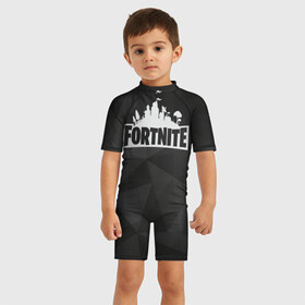 Детский купальный костюм 3D с принтом Fortnite Black Abstract в городе Новоалтайск, Полиэстер 85%, Спандекс 15% | застежка на молнии на спине | 99 problem | 99 problems | abstract | battle | black | fortnite | heroes | royale | survival | абстракция | битва | королевская | королей | фартнайт | фортнайт | фортнит | черная