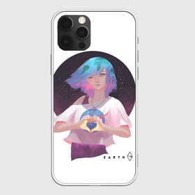 Чехол для iPhone 12 Pro Max с принтом Earth - CHAN Земля - Чан в городе Новоалтайск, Силикон |  | anume | chan | eartg | nasa | анимэ | земля | космос | наса | планета | тян | чан