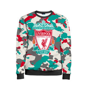 Детский свитшот 3D с принтом FC Liverpool в городе Новоалтайск, 100% полиэстер | свободная посадка, прямой крой, мягкая тканевая резинка на рукавах и понизу свитшота | england | football | liverpool fc | logo | sport | англия | арт | камуфляж | ливерпуль | лига | лого | милитари | спорт | текстура | фк | футбол | футбольный клуб | эмблема