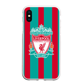 Чехол для iPhone XS Max матовый с принтом Liverpool FC в городе Новоалтайск, Силикон | Область печати: задняя сторона чехла, без боковых панелей | england | football | liverpool fc | logo | sport | англия | арт | ливерпуль | лига | лого | спорт | текстура | фк | футбол | футбольный клуб | эмблема