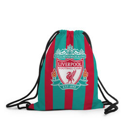 Рюкзак-мешок 3D с принтом Liverpool FC в городе Новоалтайск, 100% полиэстер | плотность ткани — 200 г/м2, размер — 35 х 45 см; лямки — толстые шнурки, застежка на шнуровке, без карманов и подкладки | Тематика изображения на принте: england | football | liverpool fc | logo | sport | англия | арт | ливерпуль | лига | лого | спорт | текстура | фк | футбол | футбольный клуб | эмблема