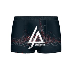 Мужские трусы 3D с принтом Linkin Park Music в городе Новоалтайск, 50% хлопок, 50% полиэстер | классическая посадка, на поясе мягкая тканевая резинка | linkin park | logo | music | pop | rock | usa | альтернатива | америка | металл | музыка | музыкальный | поп | рок | честер беннингтон