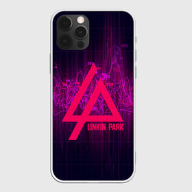 Чехол для iPhone 12 Pro Max с принтом LP neon wave в городе Новоалтайск, Силикон |  | линкин парк | лого
