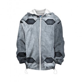 Детская куртка 3D с принтом Страж в городе Новоалтайск, 100% полиэстер | застежка — молния, подол и капюшон оформлены резинкой с фиксаторами, по бокам — два кармана без застежек, один потайной карман на груди, плотность верхнего слоя — 90 г/м2; плотность флисового подклада — 260 г/м2 | Тематика изображения на принте: 