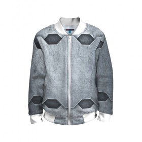 Детский бомбер 3D с принтом Страж в городе Новоалтайск, 100% полиэстер | застегивается на молнию, по бокам два кармана без застежек, мягкие манжеты, по низу бомбера и на воротнике — эластичная резинка | Тематика изображения на принте: 