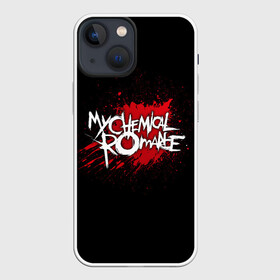 Чехол для iPhone 13 mini с принтом My Chemical Romance в городе Новоалтайск,  |  | band | blood | metal | music | my chemical romance | rock | атрибутика | группа | кровь | метал | музыка | рок