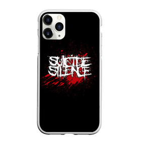 Чехол для iPhone 11 Pro матовый с принтом Suicide Silence в городе Новоалтайск, Силикон |  | band | blood | metal | music | rock | suicide silence | атрибутика | группа | кровь | метал | музыка | рок